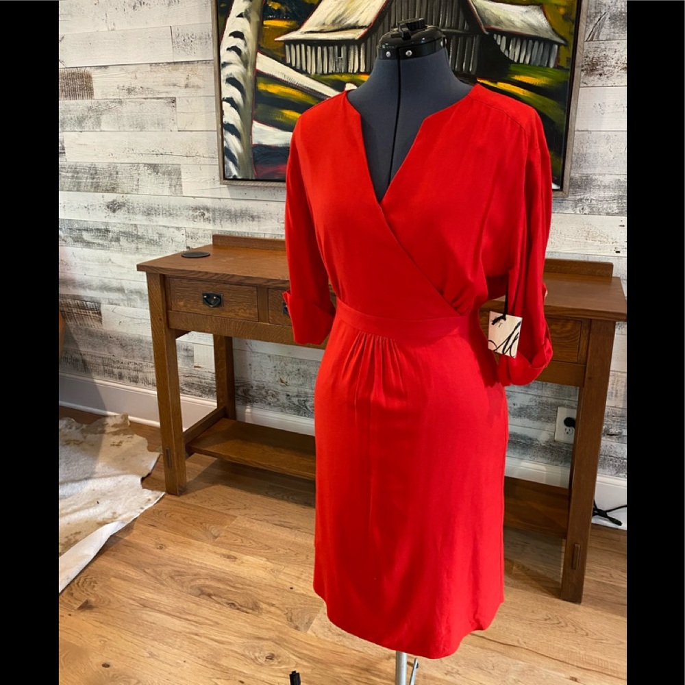 Beautiful Milly NWT dress!  Red, lightweight, in beautiful new condition!